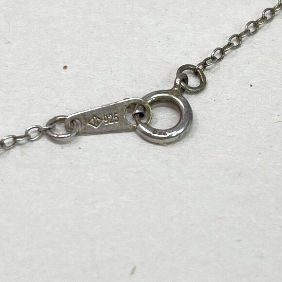 Sterling Silver Cross Necklace Stamped 925 Christianity Spiritual Religion - Picture 6 of 7